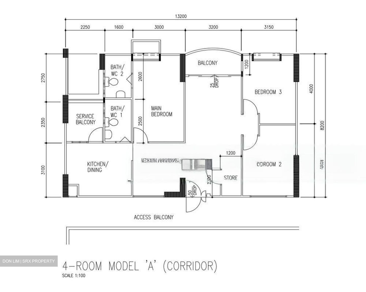 Blk 13 BOON KENG VILLE (Kallang/Whampoa), HDB 4 Rooms #472811111